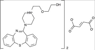 Quetiapine Fumarate Structure Image (Quetiapine Fumarate Structure)